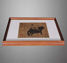 芝罘书画装裱配框服务案例